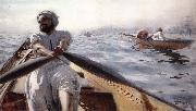 Anders Zorn Kaikroddare oil painting artist